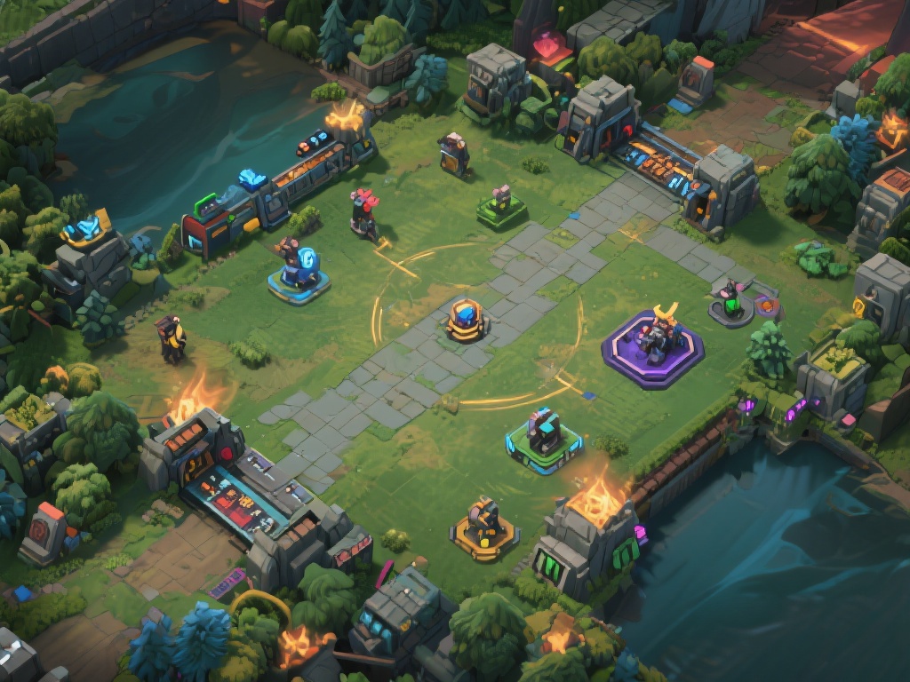 DB电竞战术攻略:局势调整与打法选择技巧 遇到对方前期压制严重时,以防守为主,集中发展资源,