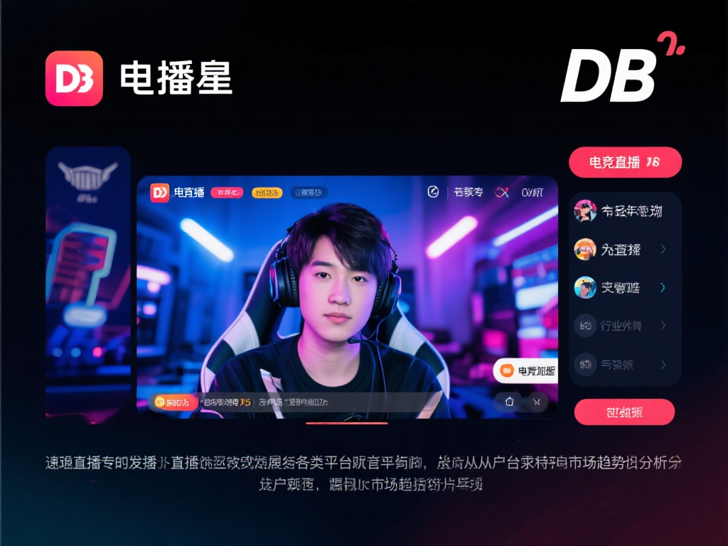 随着直播行业的快速发展，各类平台竞相涌现，而电竞直