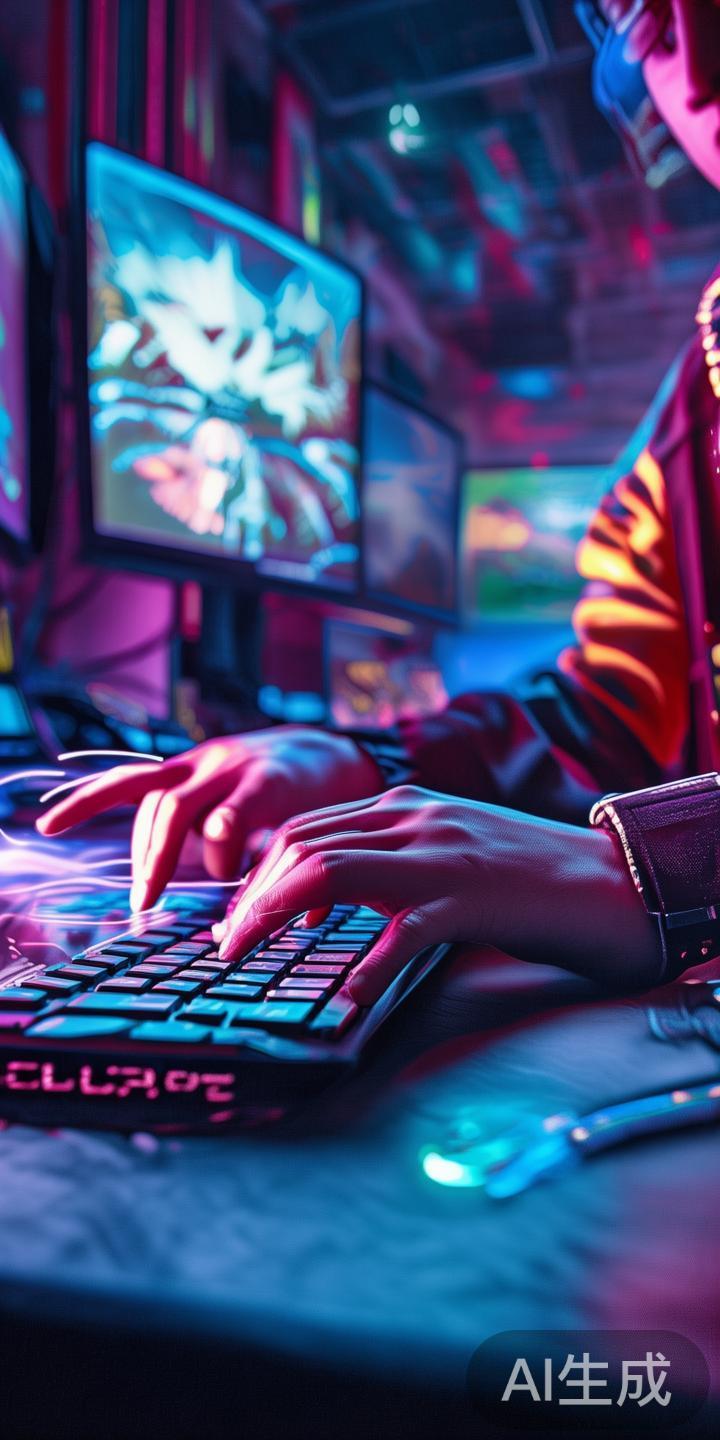 电竞比赛节奏快，反应速度成为胜负关键。通过反复实战